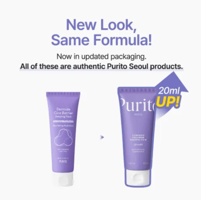 Purito Seoul Luminous Ceramide Sleeping Pack 100ml